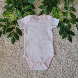 Baby Girl Bow Onesie (6-9 Months)